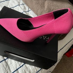 Hot pink heels